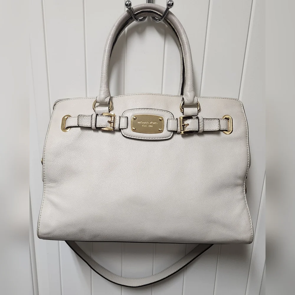 Michael Kors Leather Satchel - Picture 11 of 16